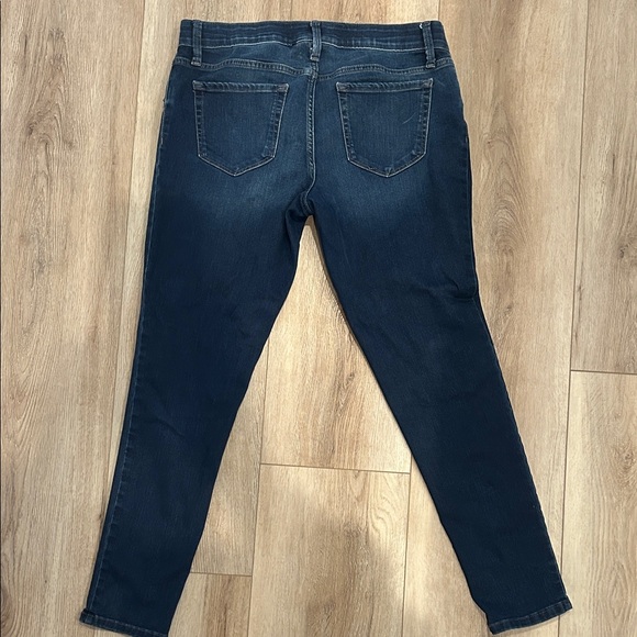 Isabel Maternity by Ingrid & Isabel Blue Skinny Jeans size 10 - Picture 4 of 5